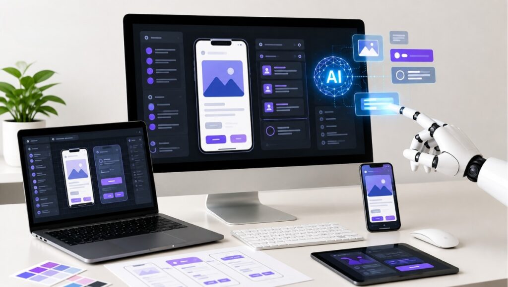 How AI Is Changing UI/UX Design for Modern Websites and Applications
