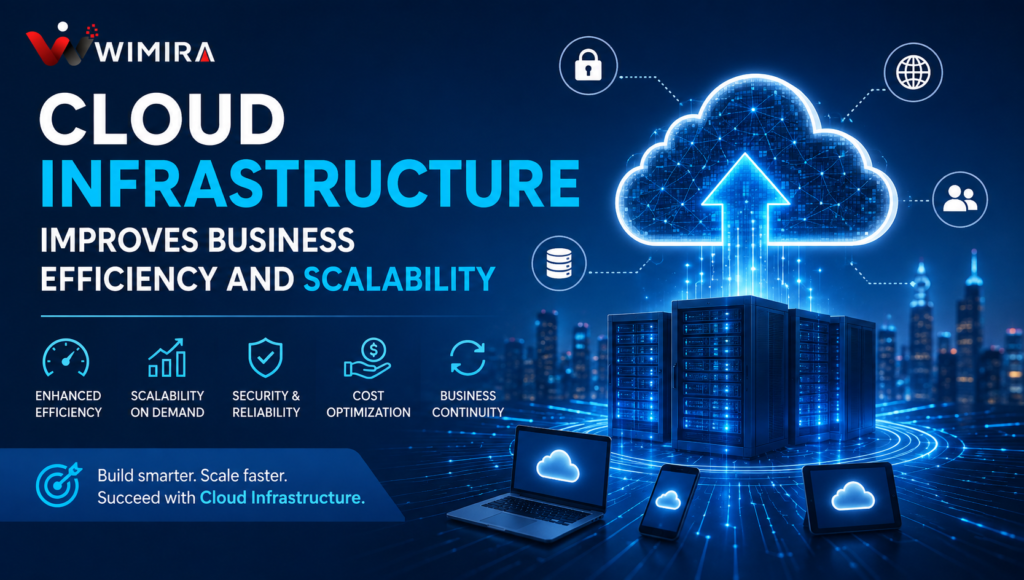 How Cloud Infrastructure Improves Business Efficiency and Scalability